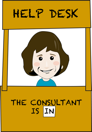 The Help Desk Consultant, Pat Soltys, is in!